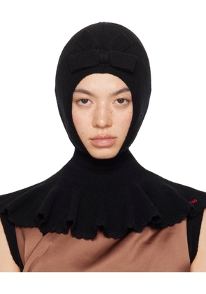 SHUSHU/TONG Black Cape Balaclava