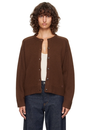 Loulou de Saison Brown Aidar LDS Cashmere Blend Cardigan