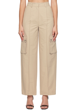 Han Kjobenhavn Beige Baggy Trousers