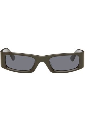 Entire Studios SSENSE Exclusive Brown Elemental Sunglasses