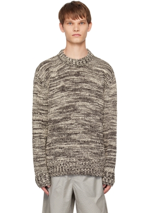 NORSE PROJECTS Brown & Off-White Rasmus Sweater