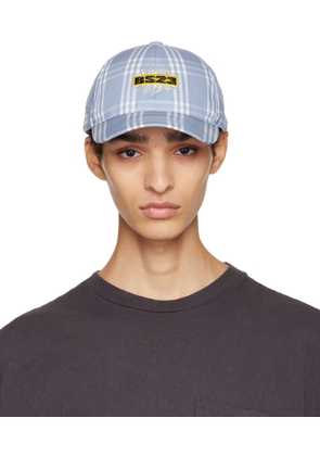 PALMER Blue Check Cap