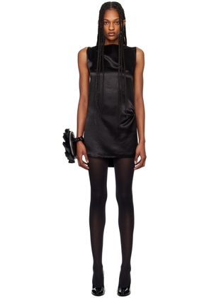 Jean Paul Gaultier Black 'The Satin' Minidress