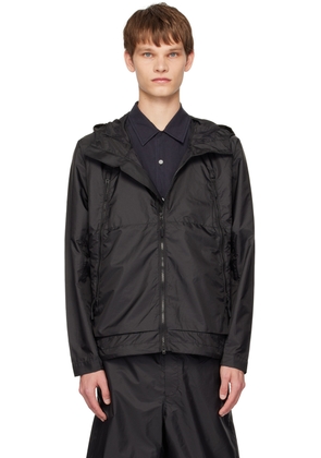 NORSE PROJECTS Black Hooded Windbreaker Jacket