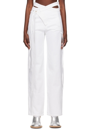Ottolinger SSENSE Exclusive White Jeans