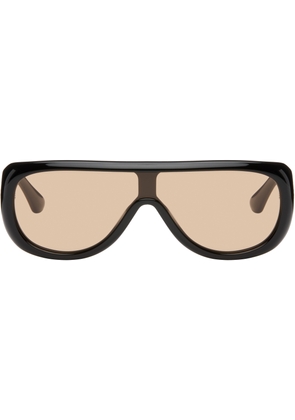 Port Tanger SSENSE Exclusive Black Sayf Sunglasses