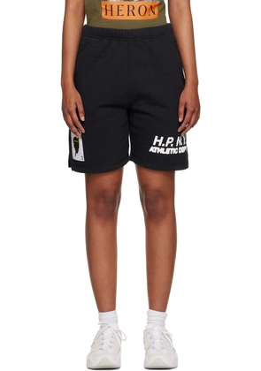 Heron Preston Black 'H.P. N.Y.' Shorts
