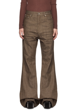 Rick Owens DRKSHDW Gray Porterville Bolan Bootcut Jeans