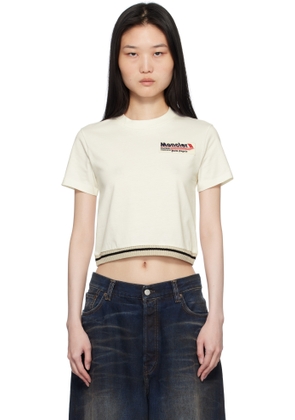 Moncler Genius Moncler x Palm Angels White Racing T-shirt