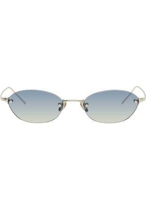 AKILA SSENSE Exclusive Gold & Blue IO Sunglasses