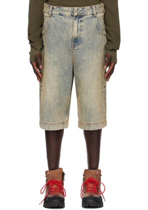 Entire Studios Blue D Denim Shorts