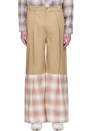 Collina Strada Beige Cedar Trousers