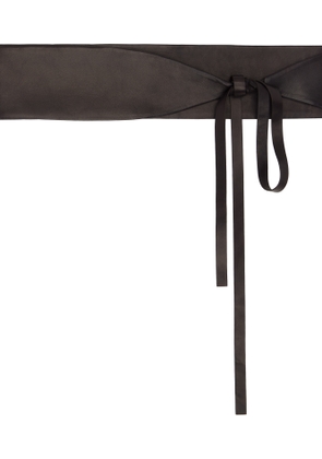 The Row Brown Wide Wrap Belt
