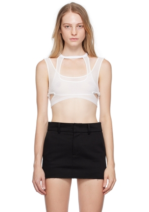 Han Kjobenhavn White Fine Tank Top