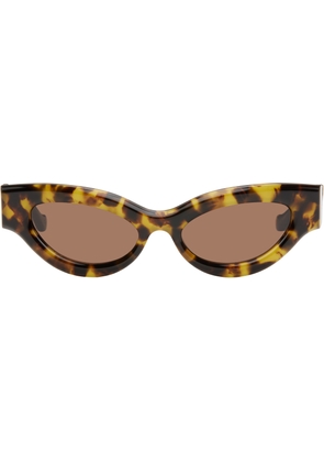 Nanushka Tortoiseshell Trysta Sunglasses