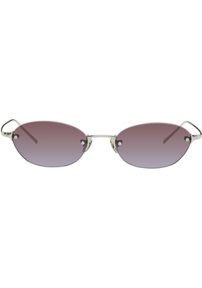 AKILA SSENSE Exclusive Silver & Purple IO Sunglasses