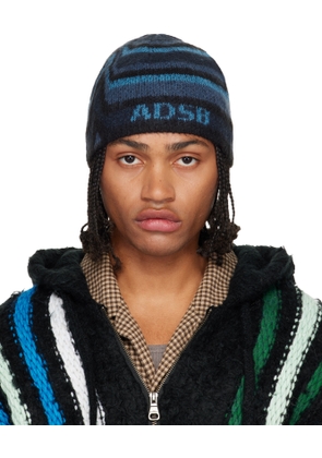 Andersson Bell Navy Paint Beanie