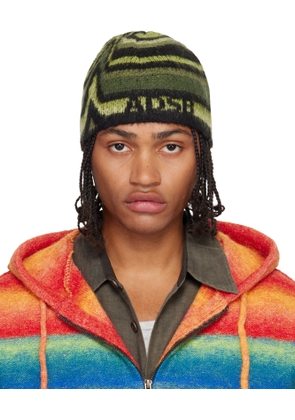 Andersson Bell Khaki Paint Beanie
