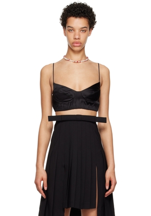 SHUSHU/TONG Black Bralette Camisole