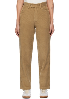 Carter Young Tan Big Ben Corduroy Trousers