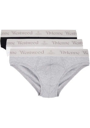 Vivienne Westwood Three-Pack Multicolor Slip Band Briefs