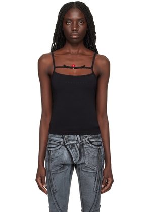 Ottolinger Black Charmed Tank Top