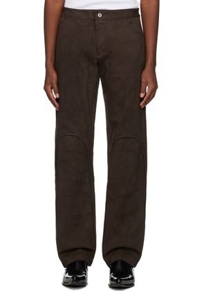 Mainline:RUS/Fr.CA/DE SSENSE Exclusive Brown Ella Jeans