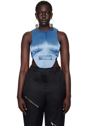 Sinéad O’Dwyer SSENSE Exclusive Blue Vest