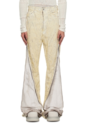 Rick Owens Off-White Hollywood Bolan Banana Jeans