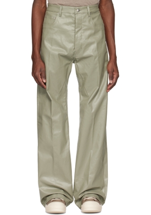 Rick Owens Green Hollywood Geth Jeans