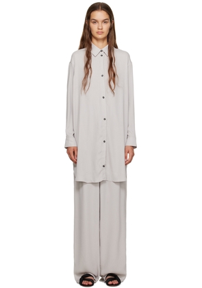 Han Kjobenhavn Gray Fluid Shirt