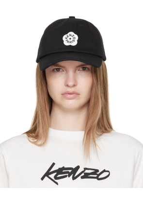 Kenzo Black Kenzo Paris 'Boke Flower 2.0' Embroidered Cap