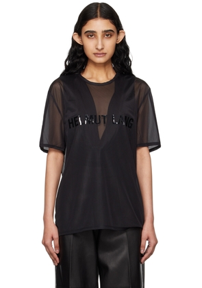 Helmut Lang Black Sheer T-Shirt