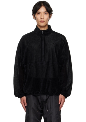 LE17SEPTEMBRE Black Half-Zip Anorak