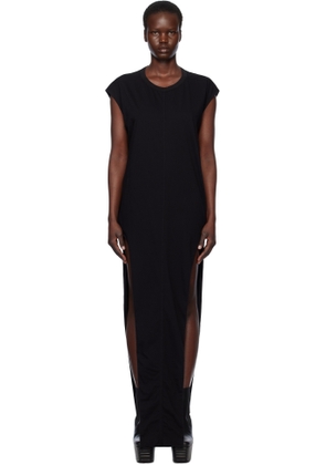 Rick Owens Black Hollywood Classic Arrowhead Maxi Dress
