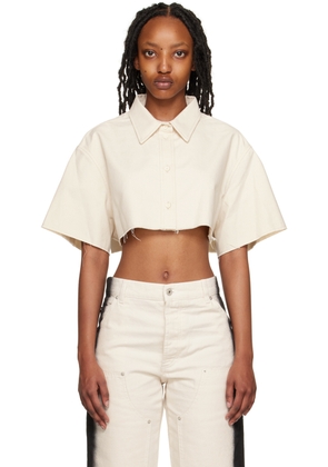 Heron Preston White Ex-Ray Shirt