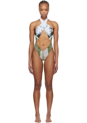 Miaou Green Demi Swimsuit