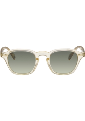 Oliver Peoples Gold Eyles Sunglasses