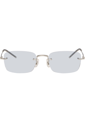 Oliver Peoples Silver TK-10 Sunglasses