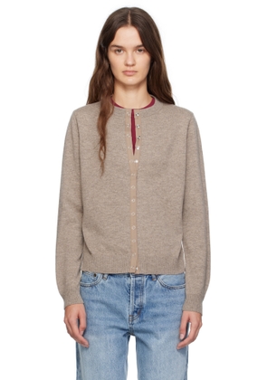 Still Here Brown Library Cardigan