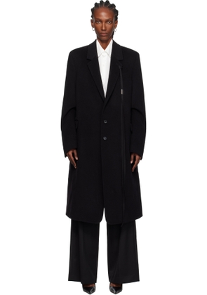 Ann Demeulemeester Black Viv High Comfort Tailored Coat
