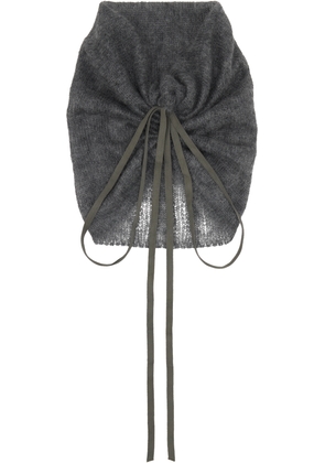 Ann Demeulemeester Gray Oden Collar