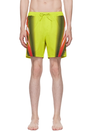 Saturdays NYC Yellow Oakley Edition Timothy Swim Shorts