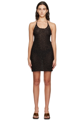 Miista Black Joia Minidress