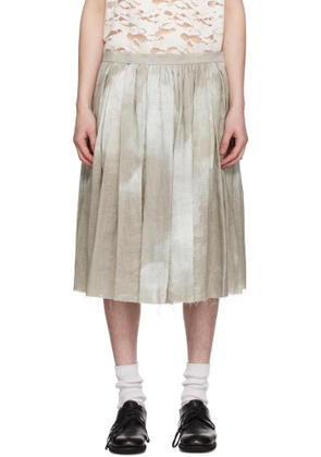 UNDERCOVER Beige UC1E4604-2 Skirt