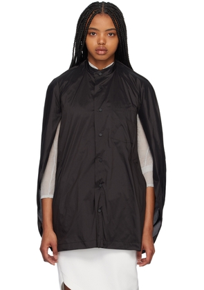 ISSEY MIYAKE Black Belted Shirt