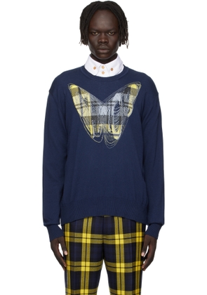 Vivienne Westwood Navy Chaos Sweater
