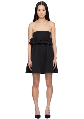 Kika Vargas Black Nicole Minidress