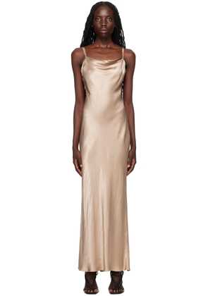 BEC + BRIDGE Taupe Malia Maxi Dress