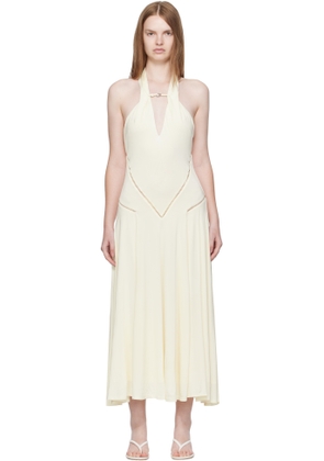 Paris Georgia Off-White Ken Maxi Dress